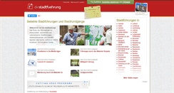 Desktop Screenshot of die-stadtfuehrung.de