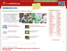 Tablet Screenshot of die-stadtfuehrung.de